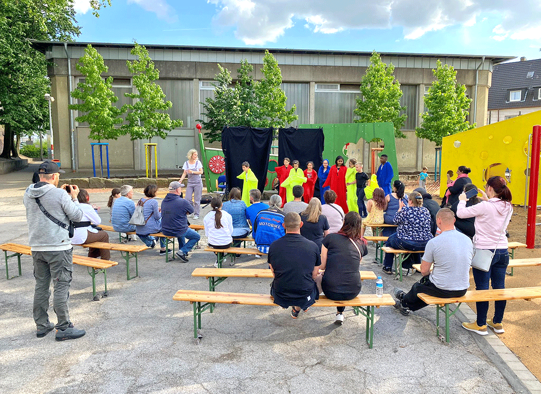 Schülertheater an der Gertrudisschule Bochum Wattenscheid