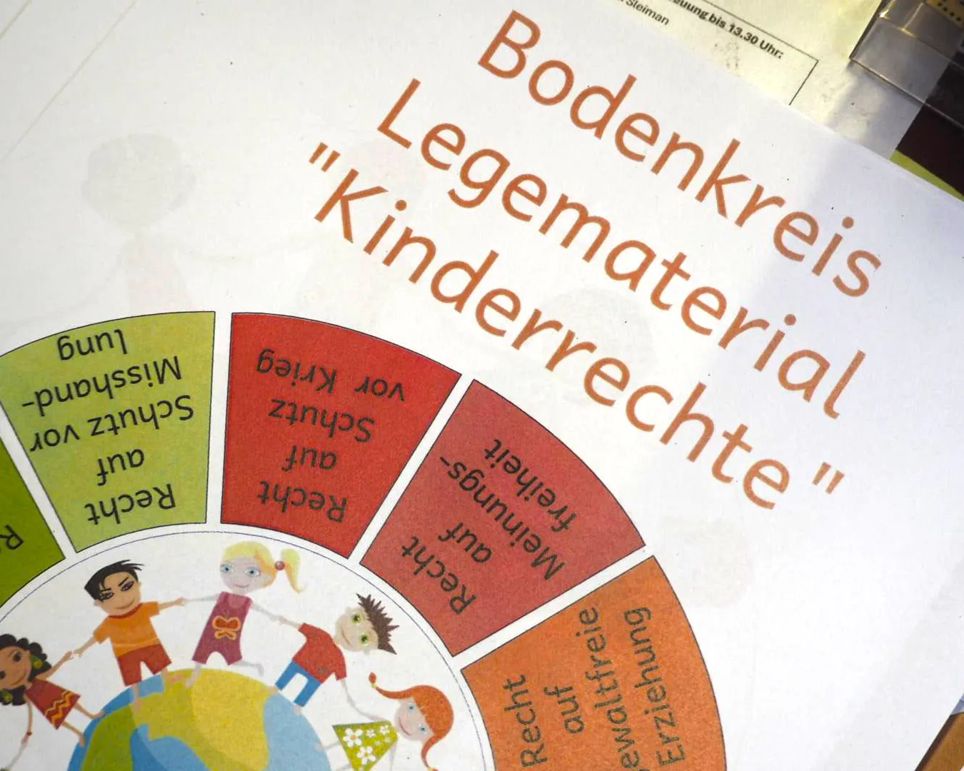 Material im Schülerparlament