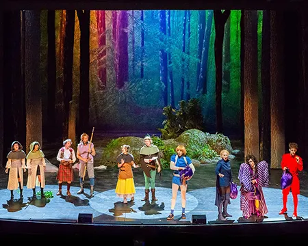 Szene aus dem Theaterstück