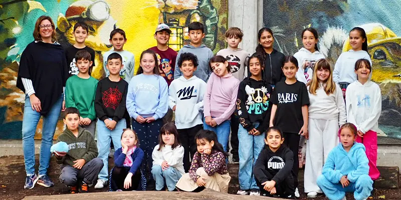 Klassenfoto der Klasse 3a