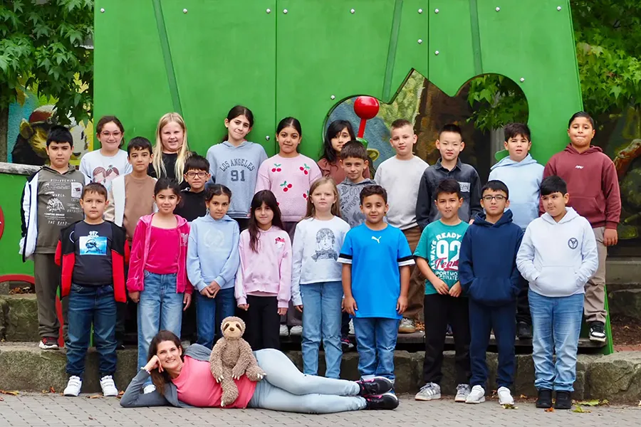 Klassenfoto der Klasse 3a