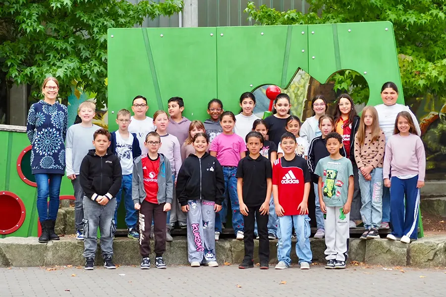 Klassenfoto der Klasse 3c